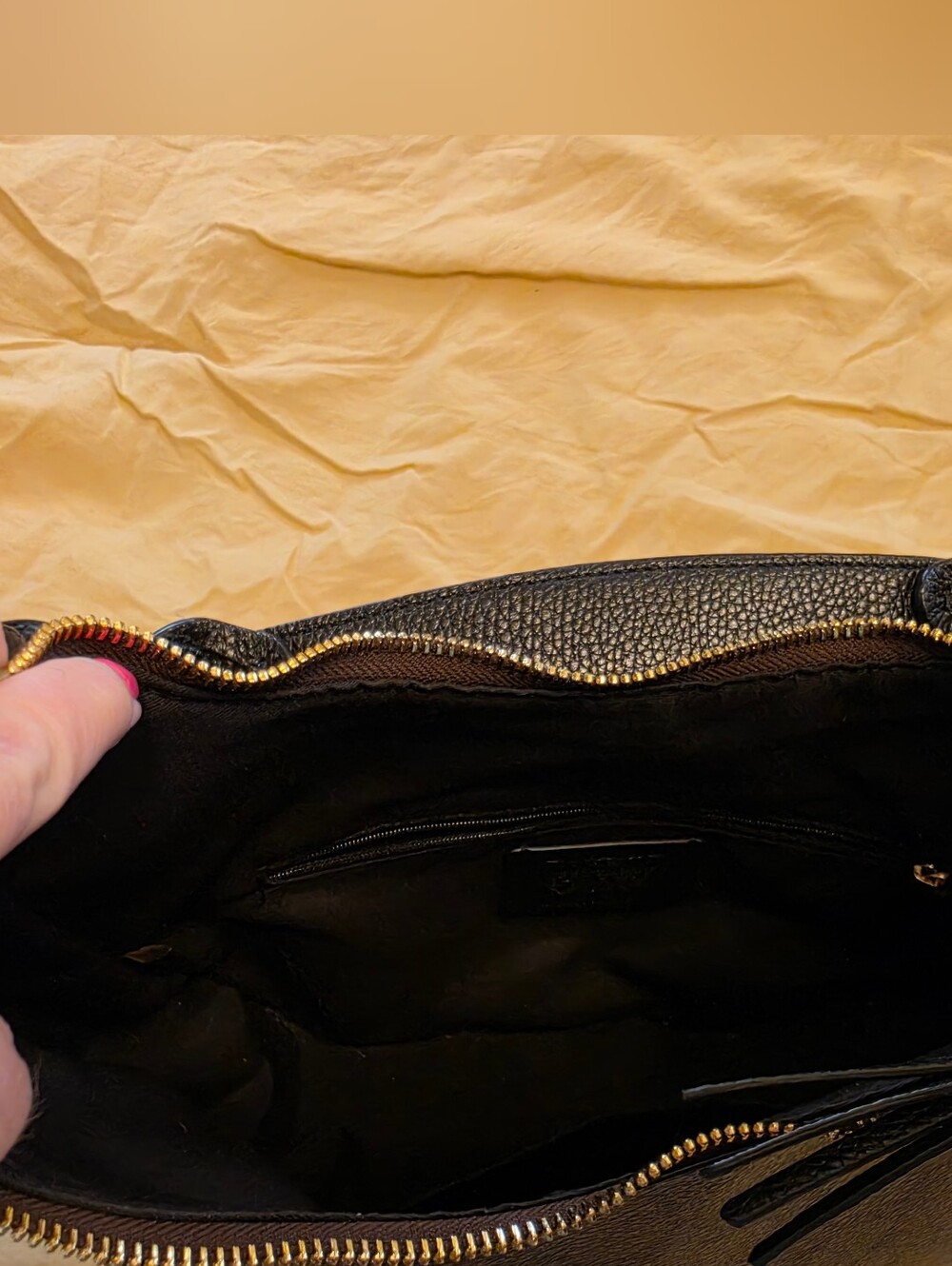Coach Signature Hobo Bag - Picture 4 of 5